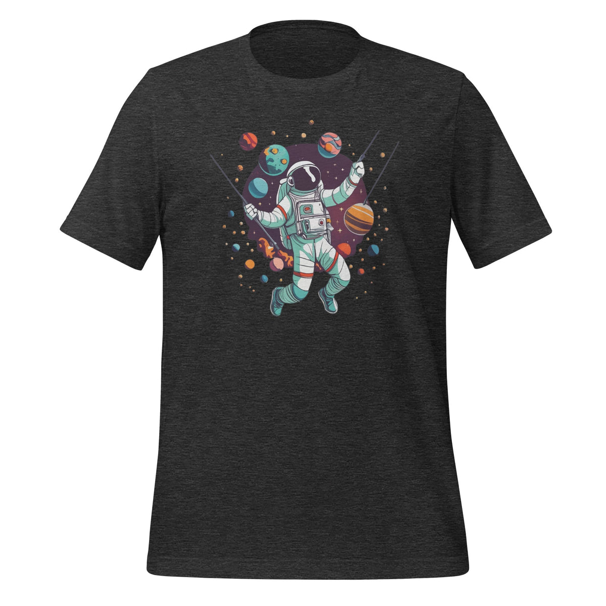 Astronaut With Planets In Hand Art Outer Space Unisex product image 4