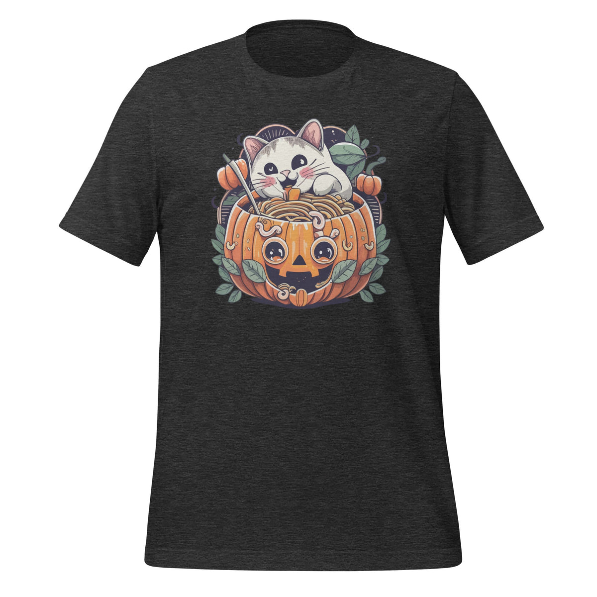 Creepy Kawaii Cat Eating Worms Ramen Noodles Halloween product image 4