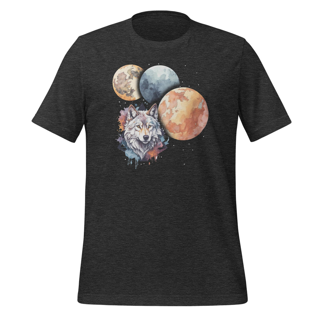 Three Moon Wolf 3 Moons Howling At Space Pun Magic Meme product image 4
