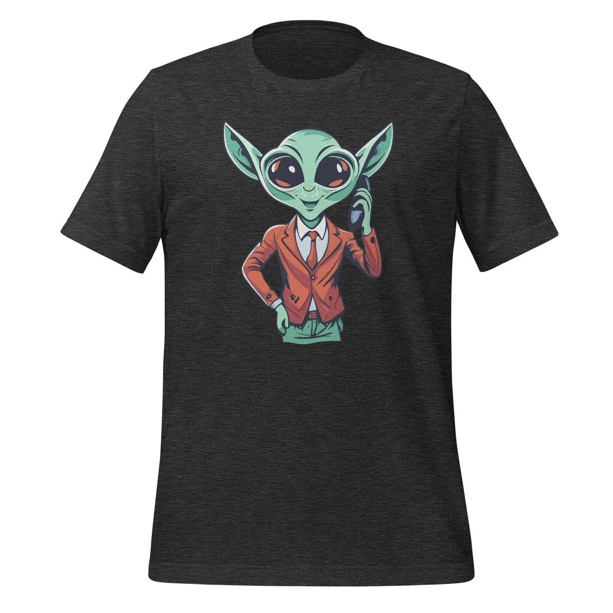 Alien Boss Managing CEO Calling Bosses Day Unisex T-Shirt product image 4