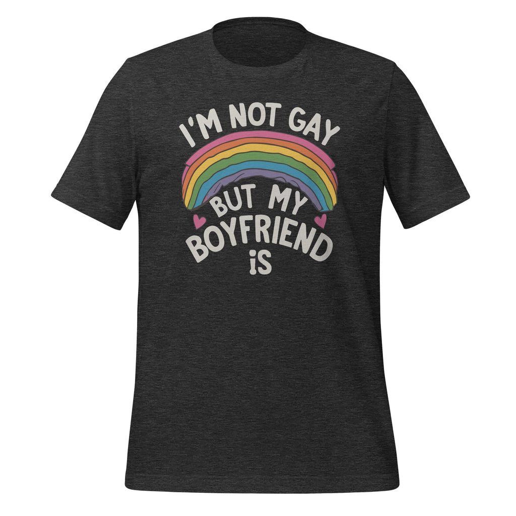 I'm Not Gay But My Boyfriend Is Funny Pride Couple Unisex product image 4