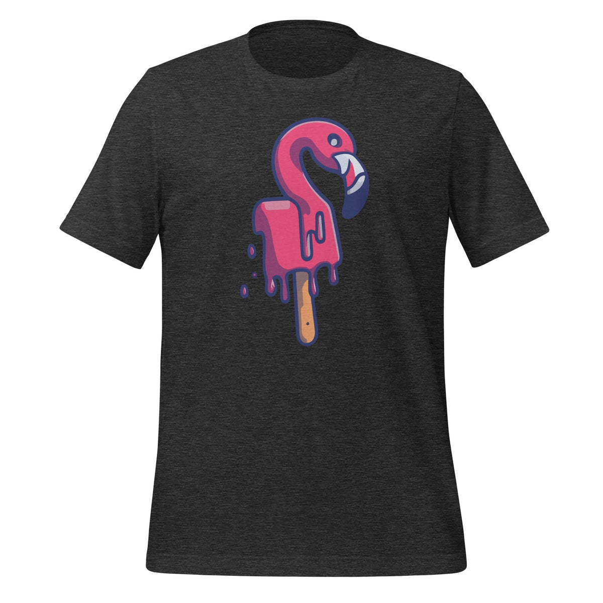 Flamingo Bird Ice Pop Cream National Dessert Day Unisex product image 4