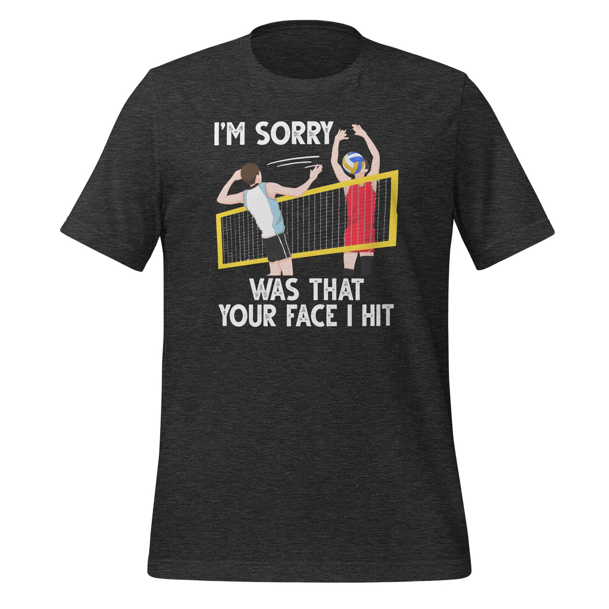 Im Sorry Was That Your Face I Hit Funny Volleyball Sports product image 4