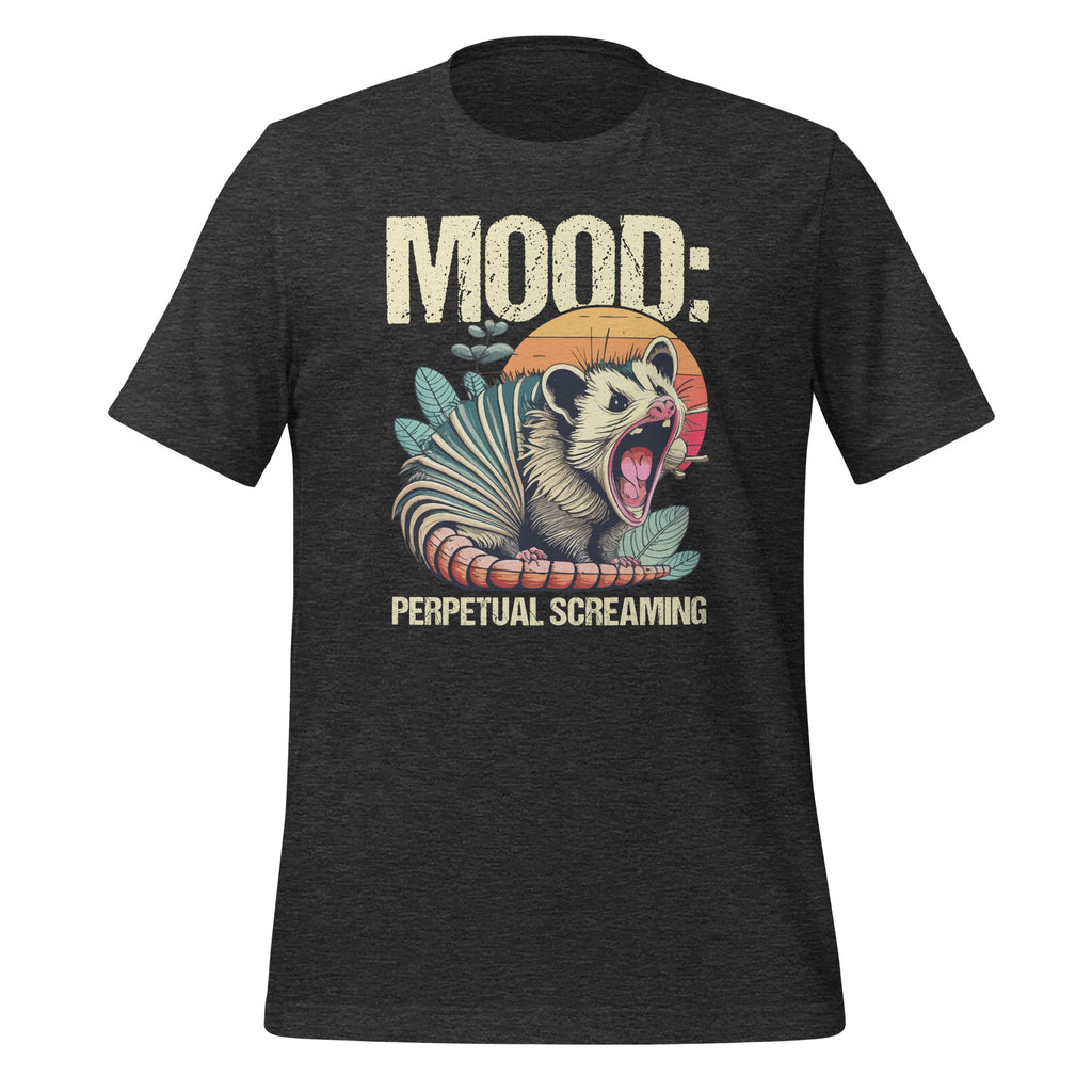 Funny Opossum Mood Perpetual Screaming Possum Panic Unisex product image 4