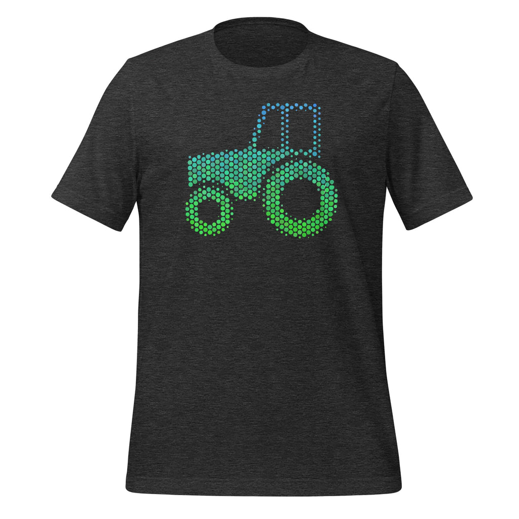 Cute Dot Tractor Vehicle Happy Day Unisex T-Shirt product image 4