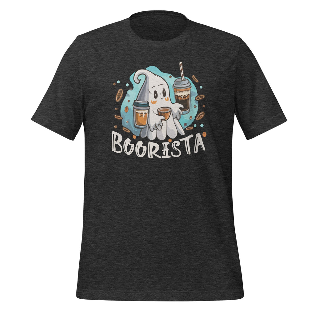 Boorista Boo Coffee Halloween Ghost Barista Unisex T-Shirt product image 4