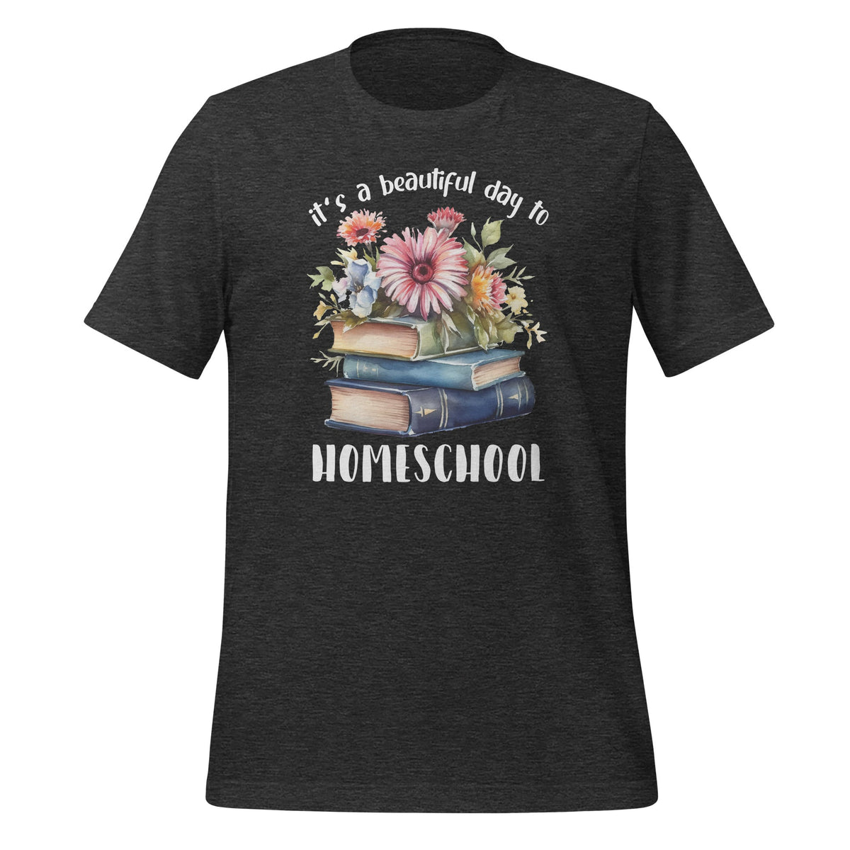 Its A Beautiful Day To Homeschool Books Flowers Butterflies product image 4
