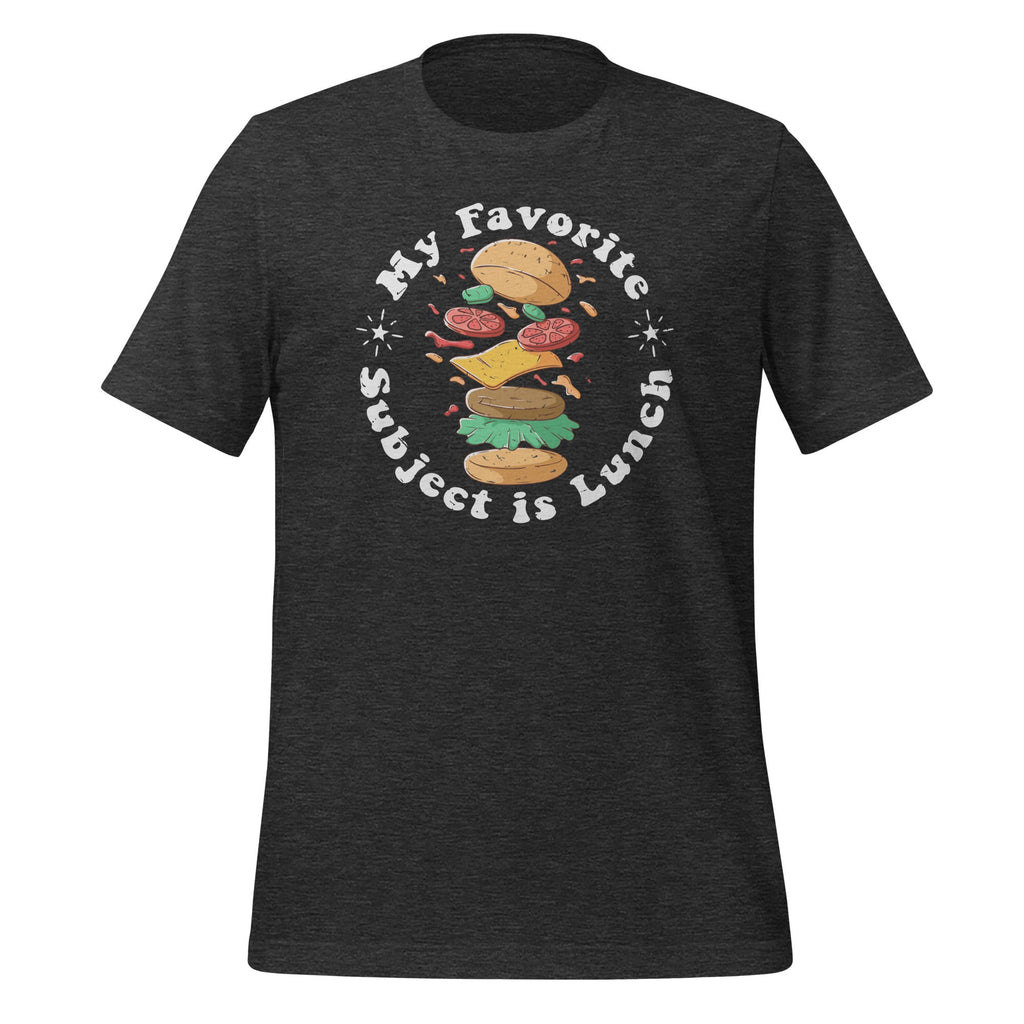 My Favorite Subject Is Lunch Lady Cafeteria Crew Retro product image 5