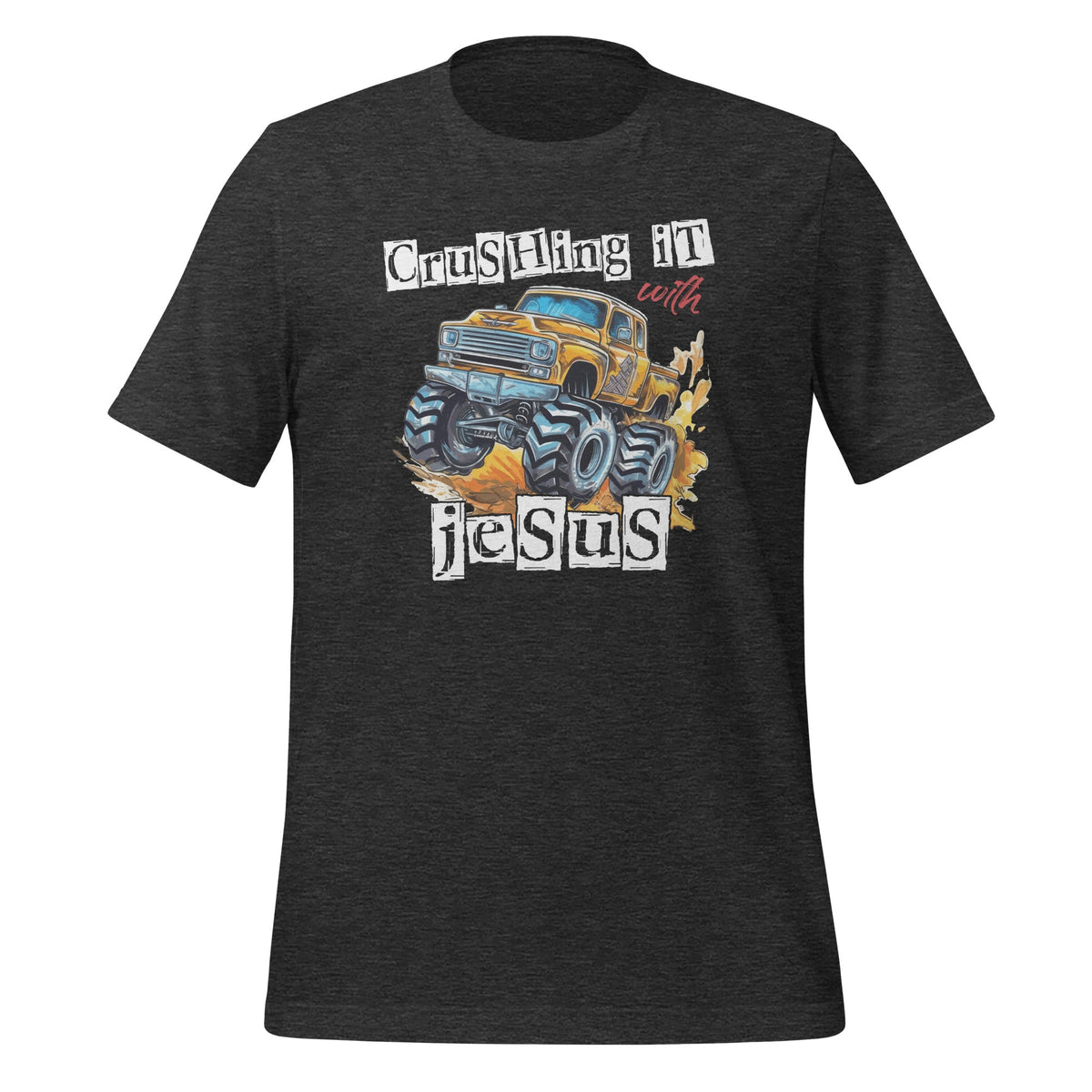 Crushing It With Jesus Christian Faith Monster Trucks product image 5