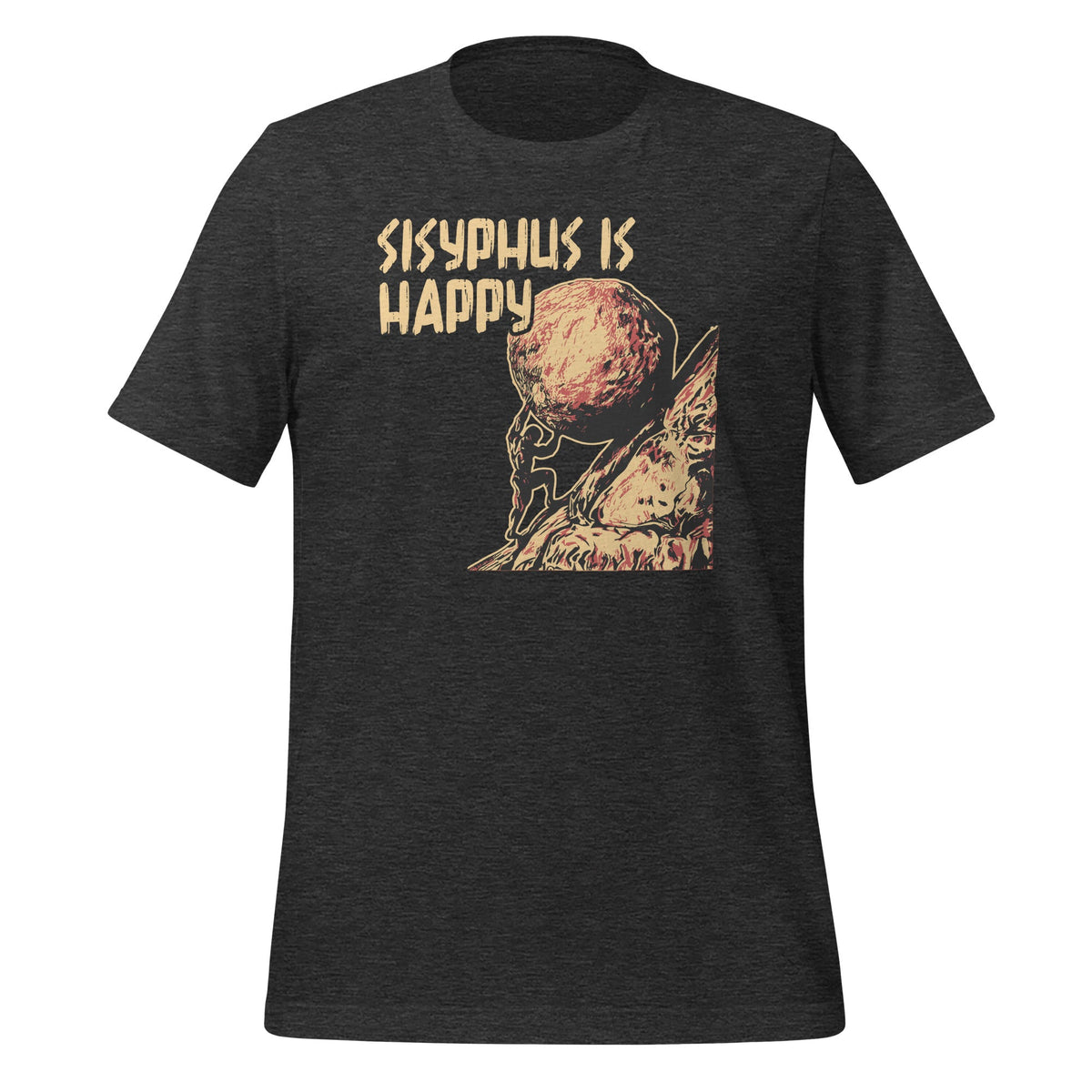 Sisyphus Is Happy Funny Greek Myth Meme Philosophy product image 5