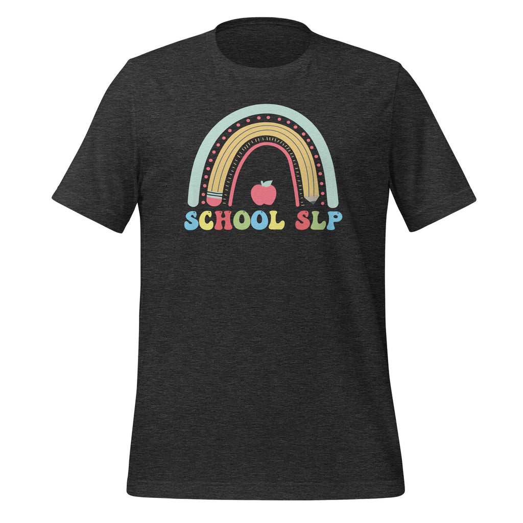 School SLP Rainbow Pencil Back To Appreciation Unisex product image 5