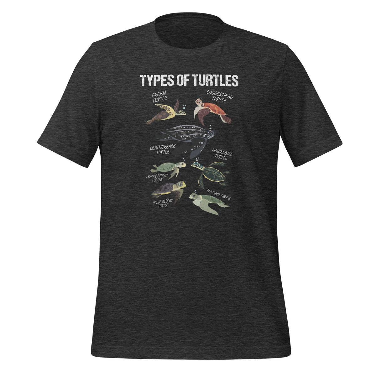 Turtle Lover Reptile Pet Types Of Turtles Unisex T-Shirt product image 5
