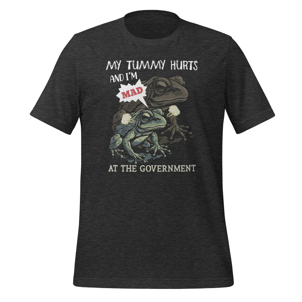 My Tummy Hurts And I'm Mad At The Government Frog Meme product image 5