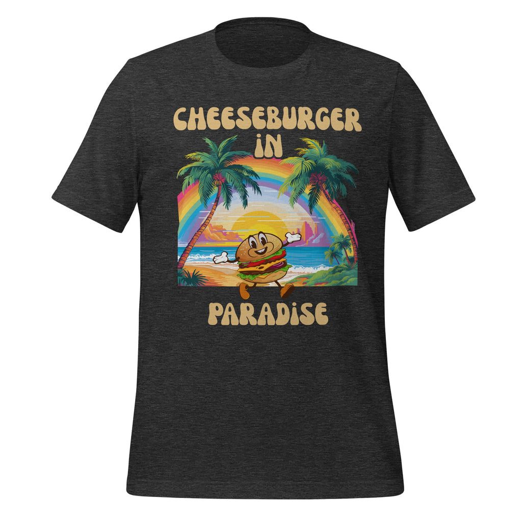 Vintage Funny Cheeseburger Summer Vacation Paradise Unisex product image 5