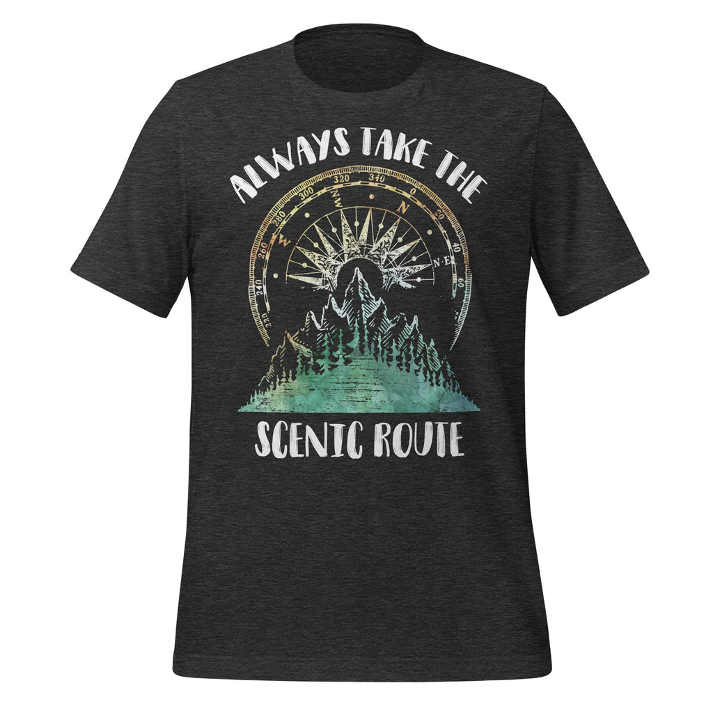 Always Take Scenic Route Outdoor Trip Adventure Unisex product image 5