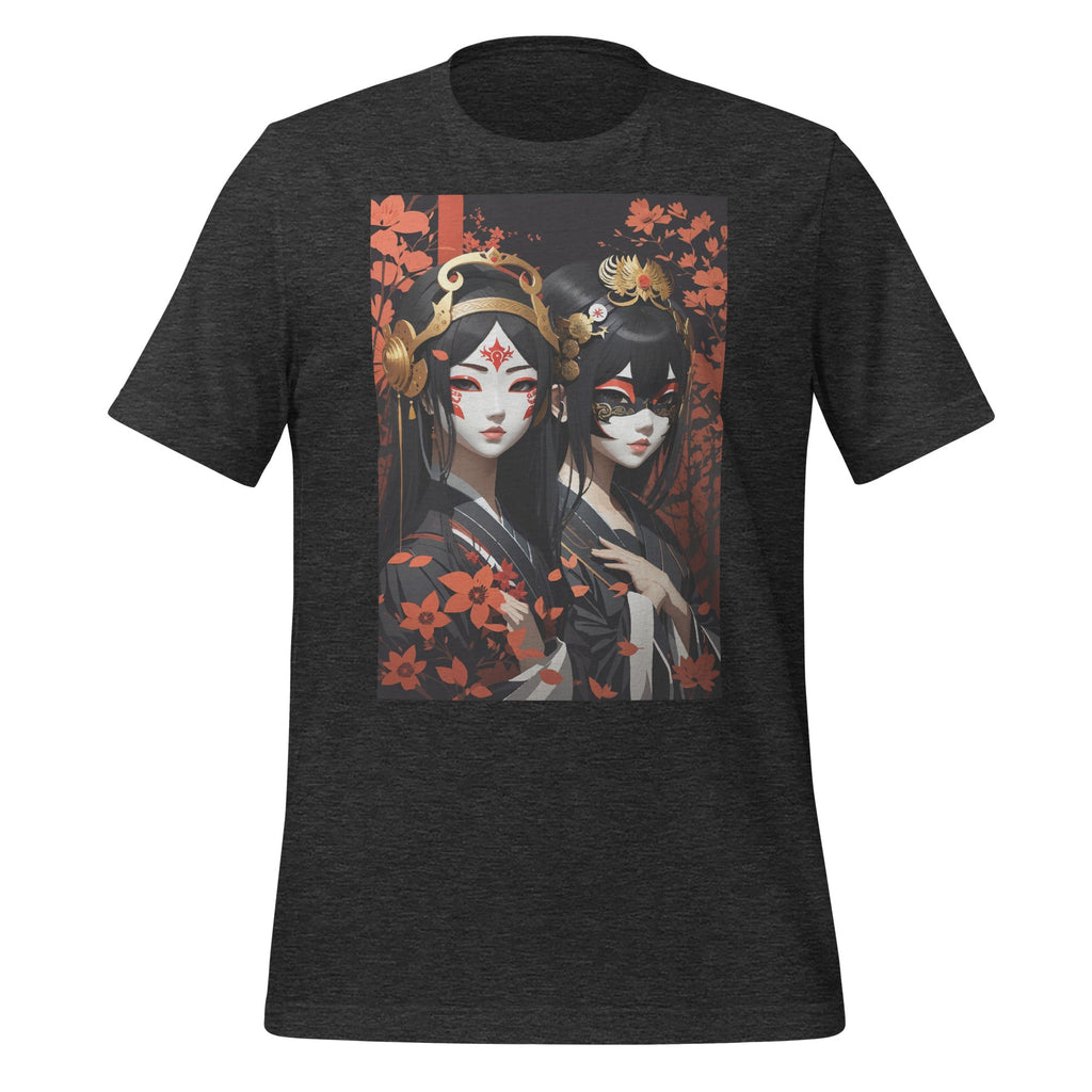 Graphic Featuring Japanese Gothic Girls in Masks Unisex product image 5
