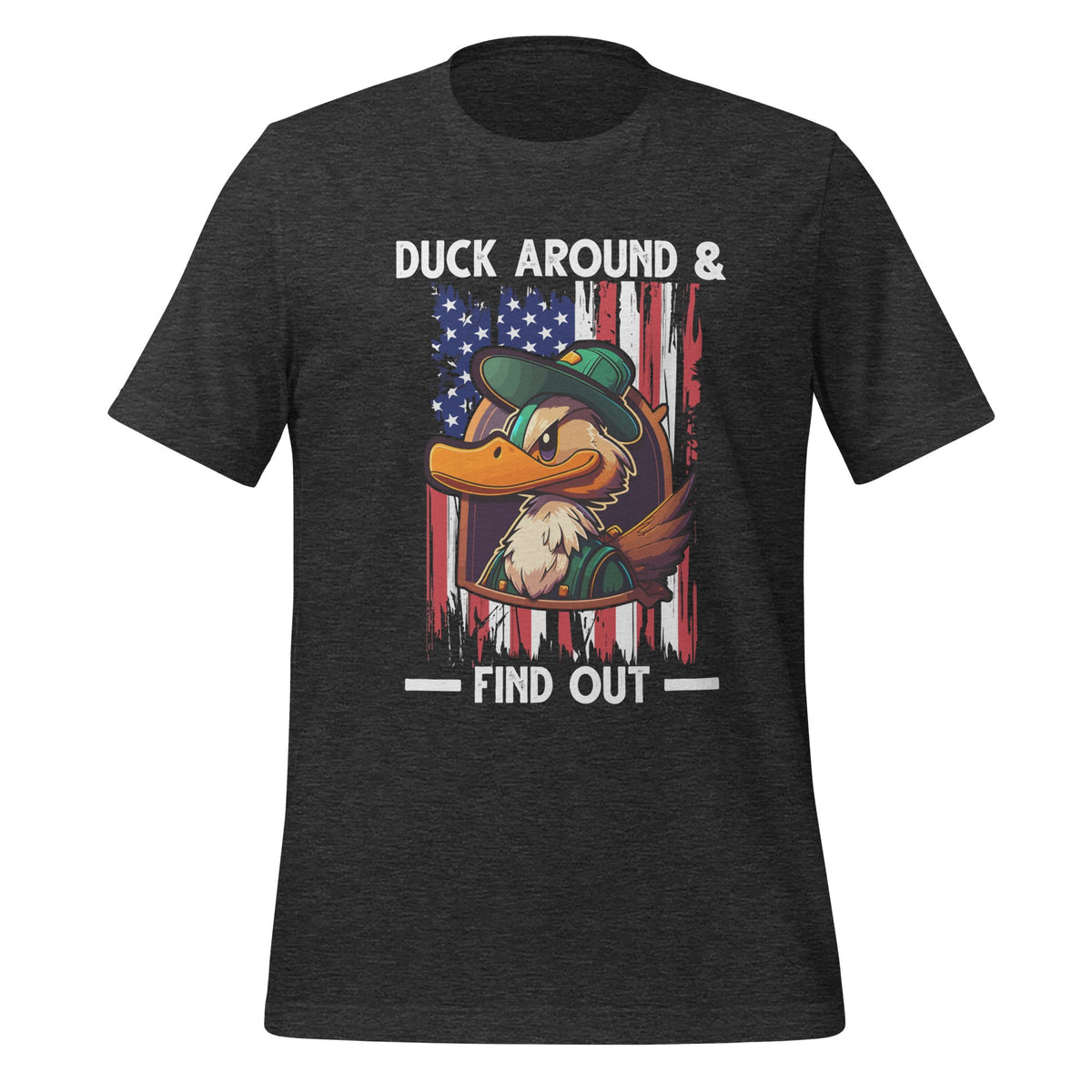 Duck Around And Find Out Animal Sarcastic Unisex T-Shirt product image 5