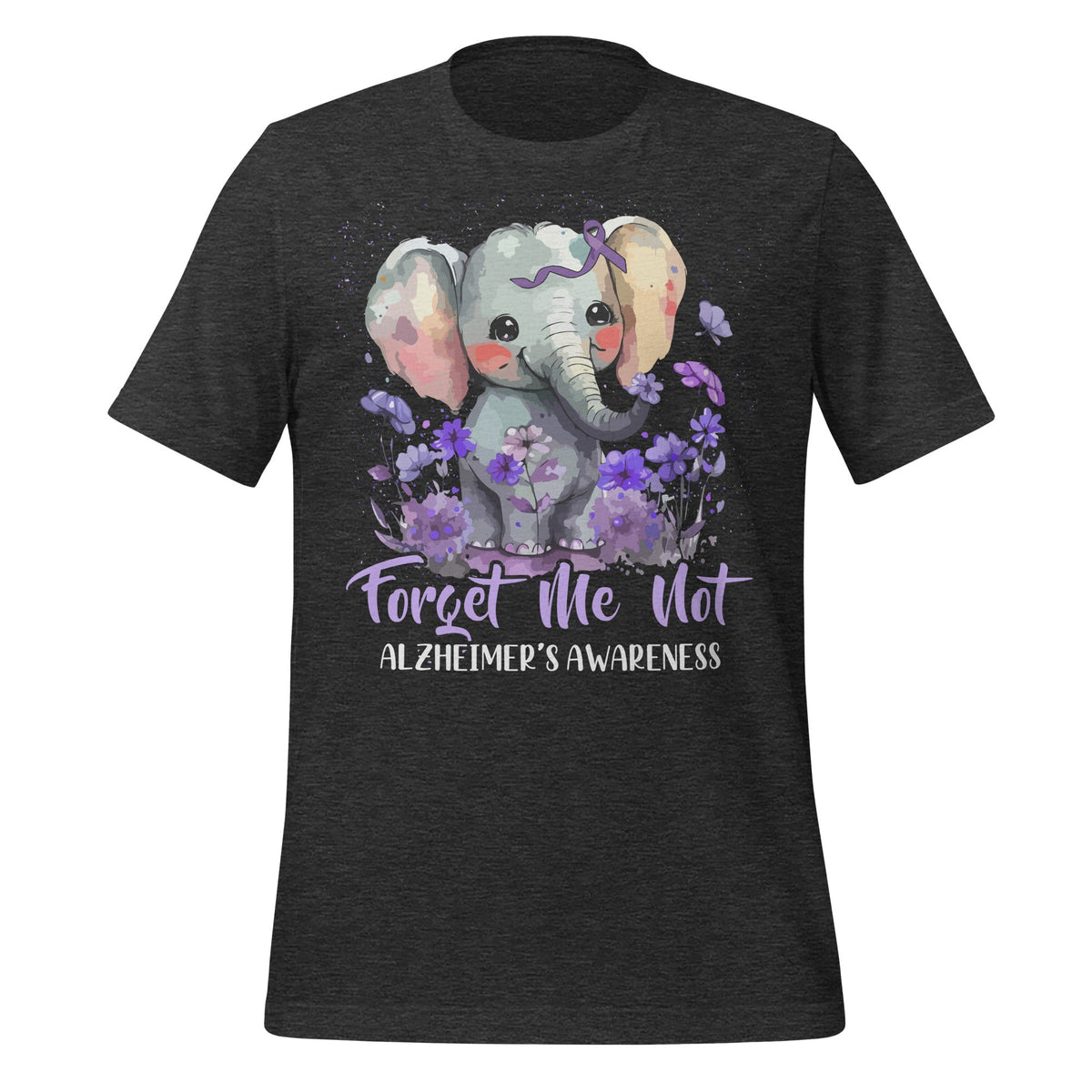 Elephant Flower Forget Me Not Alzheimers Awareness Month product image 5