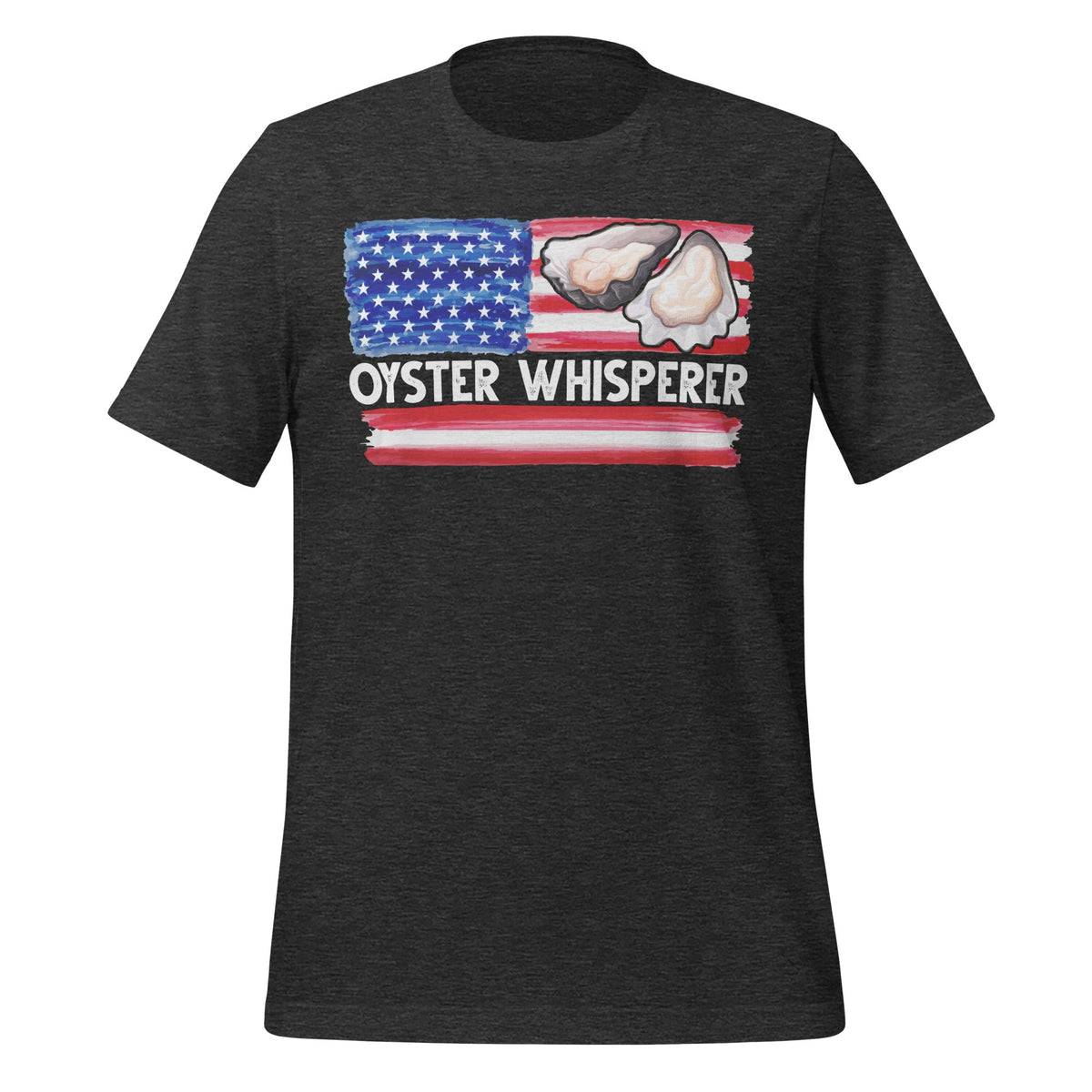 Oyster Whisperer USA America Flag Vintage Shucker Shucking product image 5