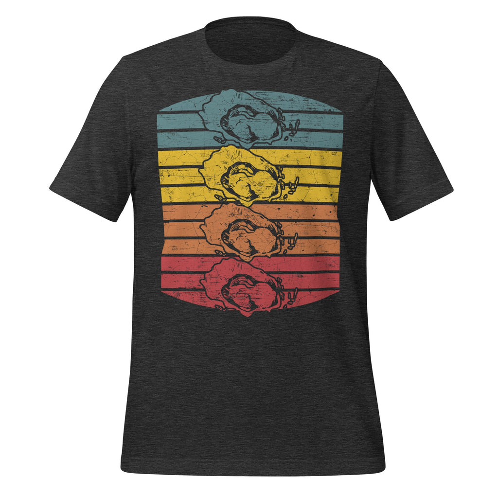 Vintage Animal Oyster Lover Retro 70s 80s Unisex T-Shirt product image 5