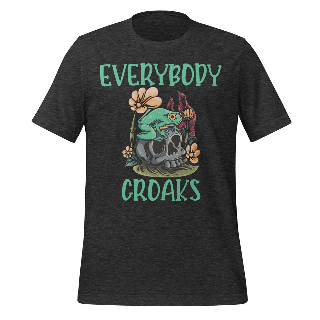 Everybody Croaks Frog Mushroom Goblinecore Art Unisex product image 5