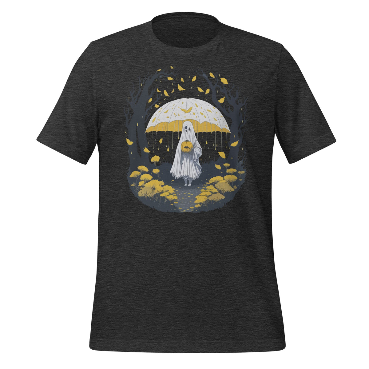 Vintage Floral Ghost Halloween In The Forest Gothic Unisex product image 5