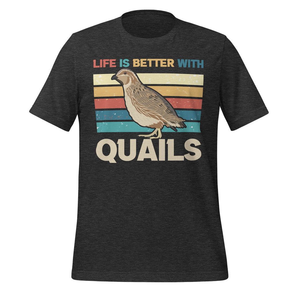 Life is Better With Quails Retro Quail Hunting Unisex product image 5