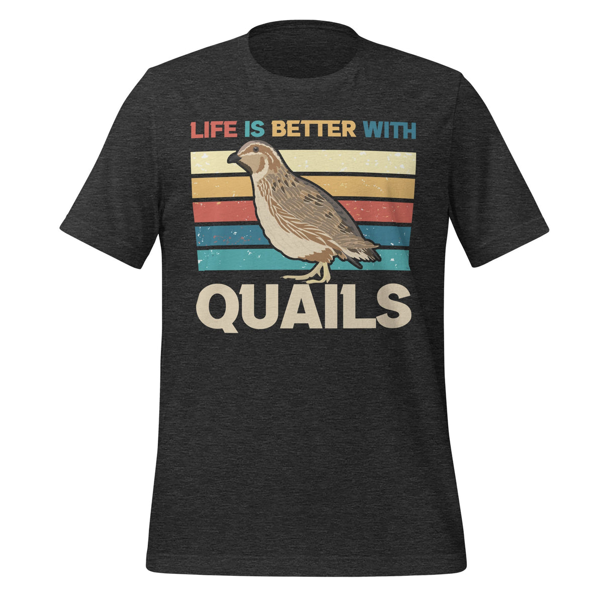 Life is Better With Quails Retro Quail Hunting Unisex product image 5