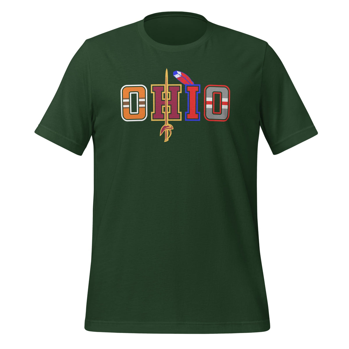 Ohio Sports Fan Gift Short-Sleeve Unisex T-Shirt product image 8