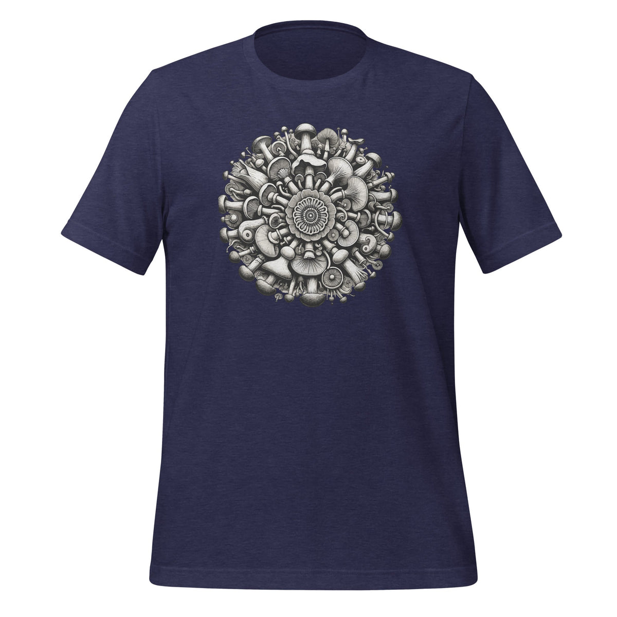 Mushroom Iris Mycology Foraging Mycologist Unisex T-Shirt product image 3