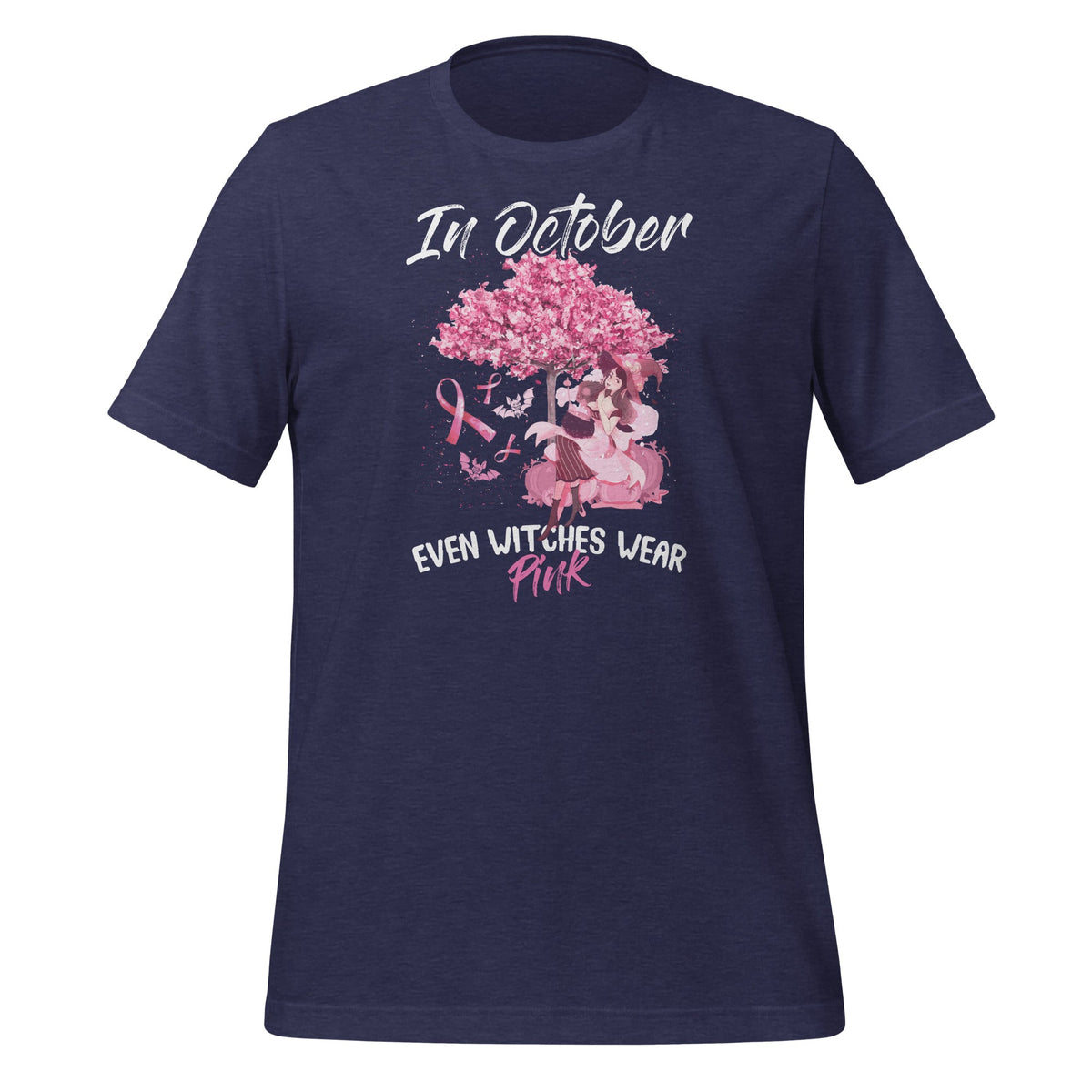 In October Even Witches Wear Pink - Breast Cancer Awareness product image 3