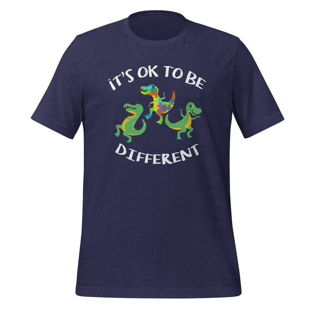 It's Ok To Be Different - Dinosaur T Rex Autism Awareness product image 3