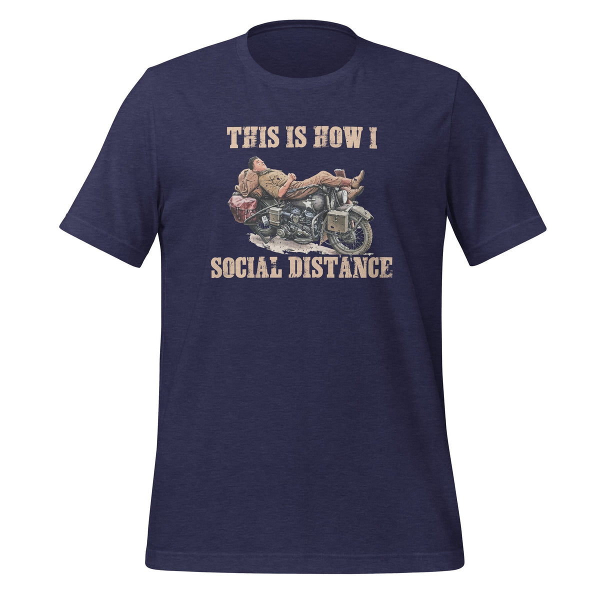 This Is How I Social Distance - Motorcycle Biker Fun Saying product image 3