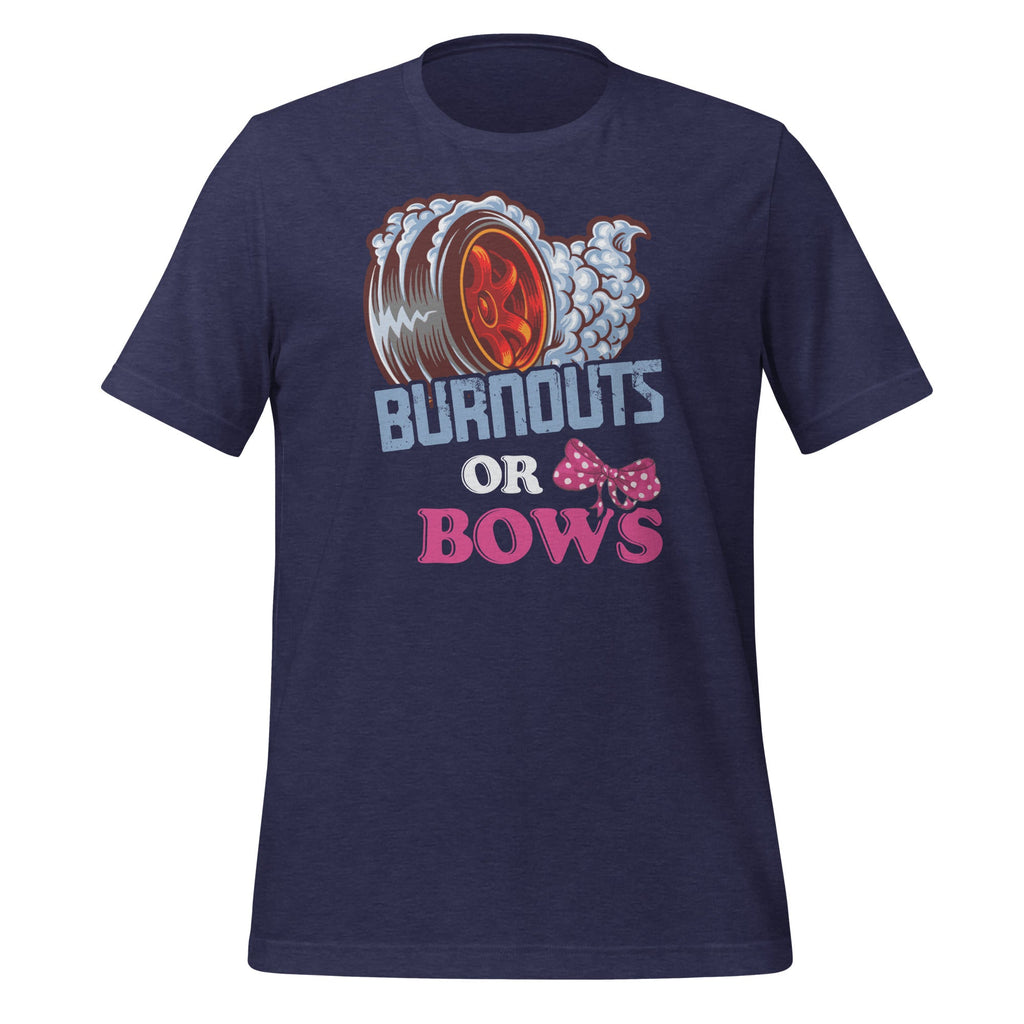 Burnouts or Bows Gender Reveal - Dad Mom Witty Party product image 3
