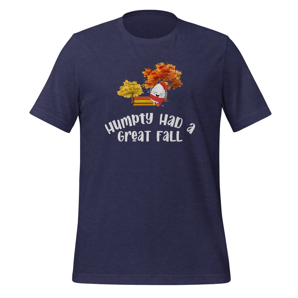 Humpty Had A Great Fall - Autumn Funny Saying Short-Sleeve product image 3