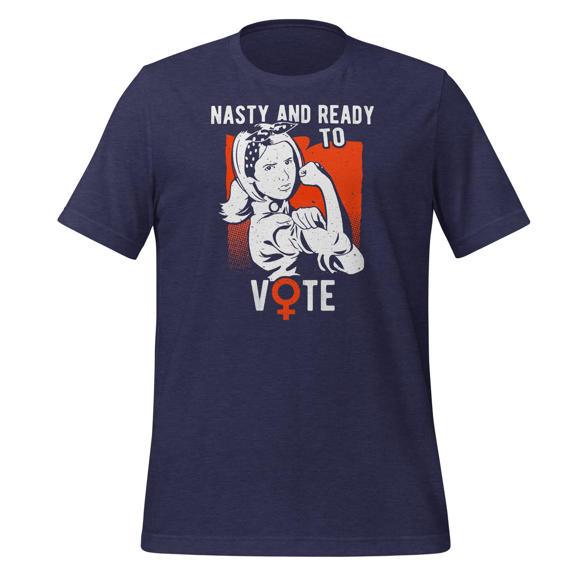 Nasty And Ready To Vote - Funny Vintage Retro Feminist product image 3