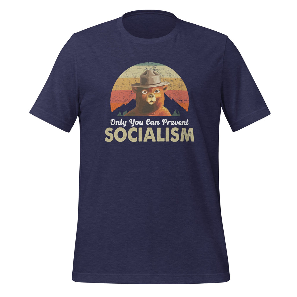 Only You Can Prevent Socialism Bear - Vintage Funny product image 3