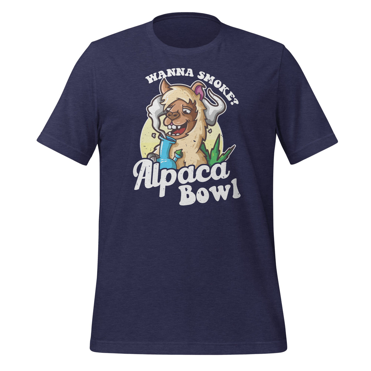 Wanna Smoke Alpaca Bowl - Funny Weed Cannabis Lover product image 3
