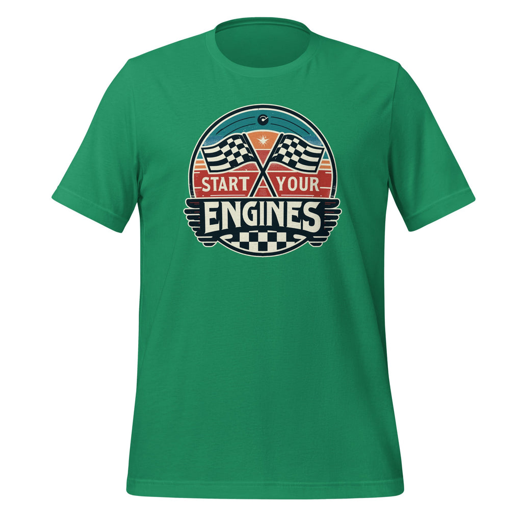 Start Your Engines Funny Saying Raceday Race Car Unisex product image 6