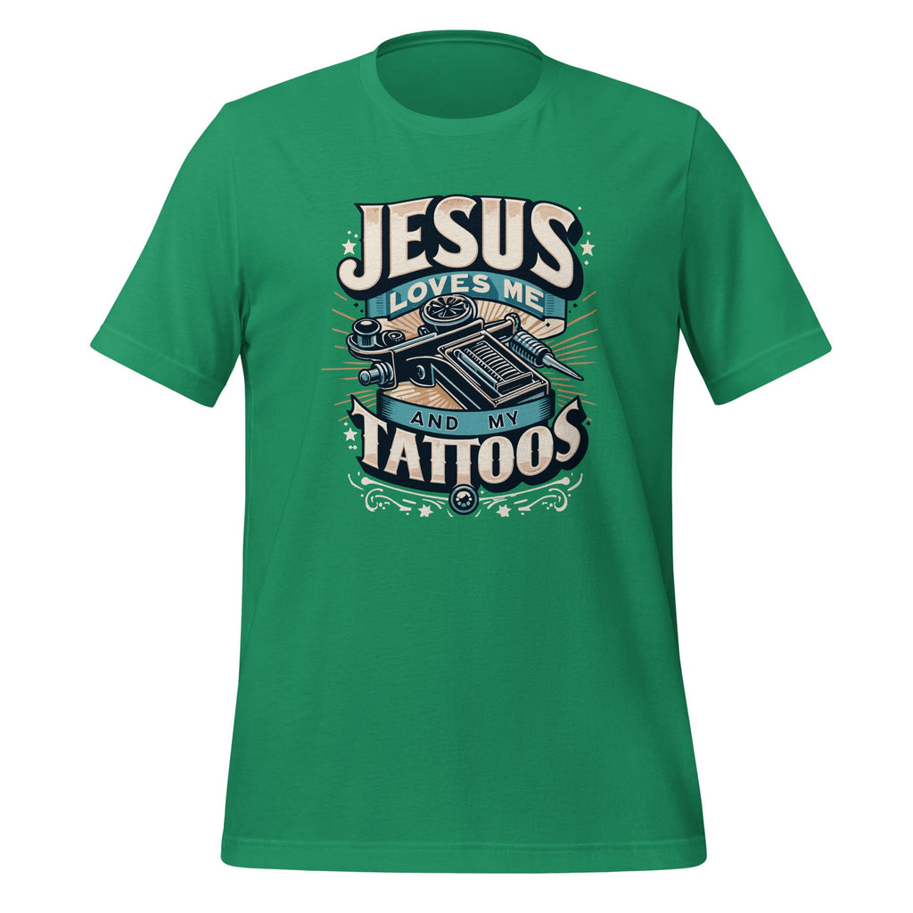 Jesus Loves Me And My Tattoos Christian Body Piercing Day product image 6