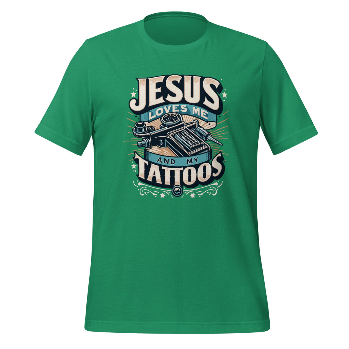 Jesus Loves Me And My Tattoos Christian Body Piercing Day product image 6