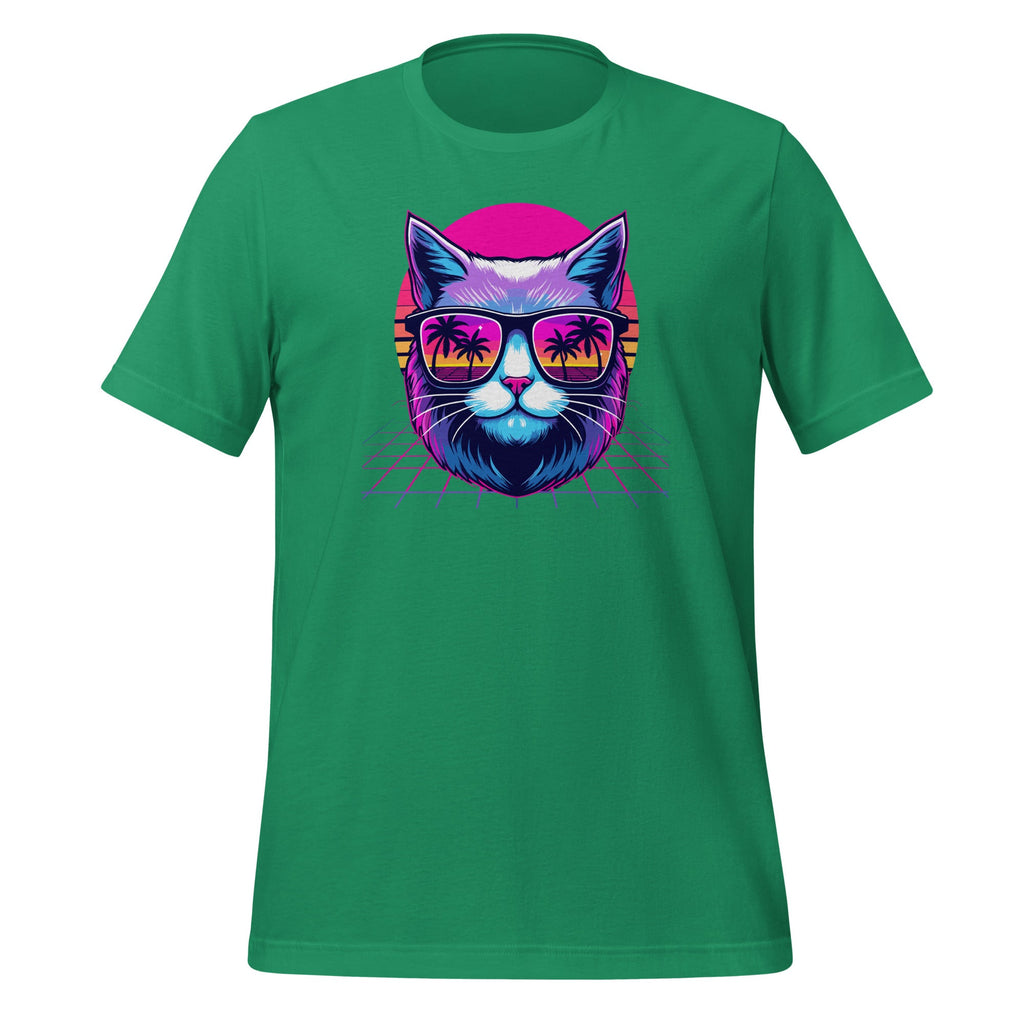 Vaporwave Cat Wearing Sunglasses Day Aesthetic Animal Pet product image 6