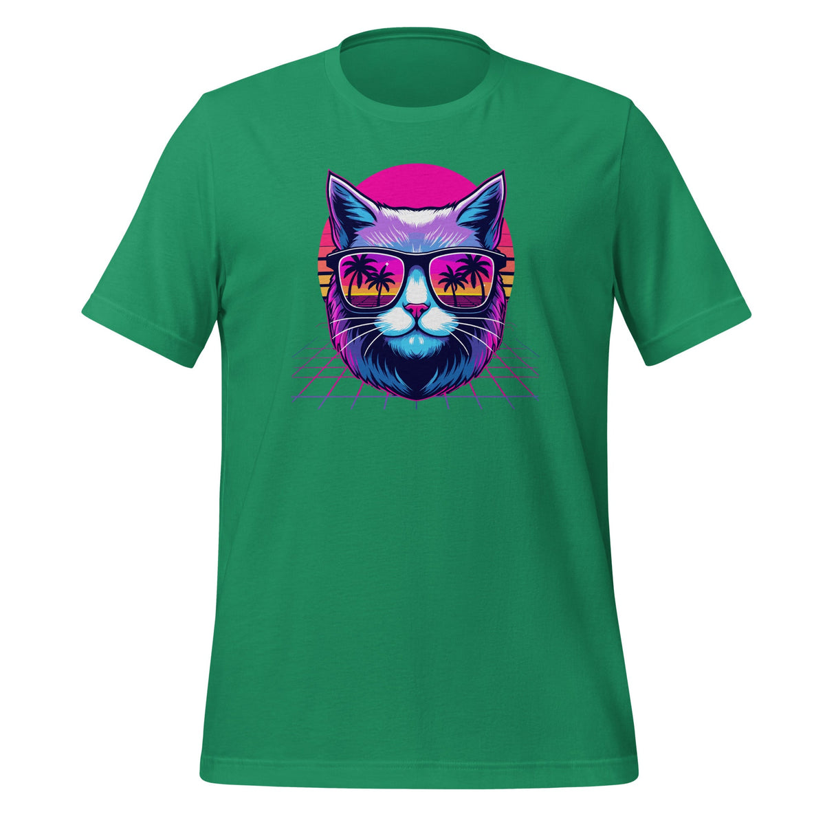 Vaporwave Cat Wearing Sunglasses Day Aesthetic Animal Pet product image 6