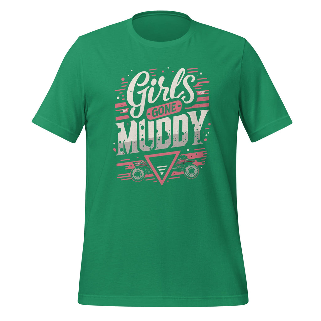 Mud Run Princess Girls Gone Muddy ATV Muddin Unisex T-Shirt product image 6