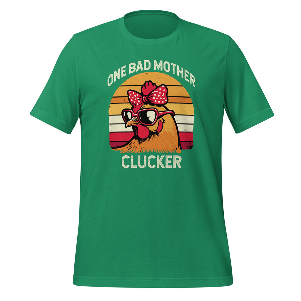 One Bad Mother Clucker Chicken Mom Mama Hen Unisex T-Shirt product image 6