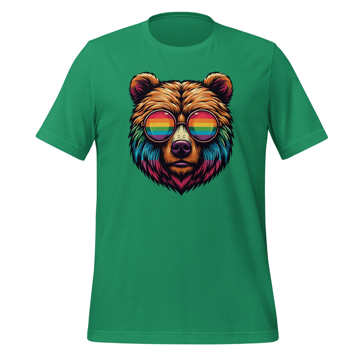 Gay Bear LGBTQ Rainbow Sunglasses Pride Flag Daddy Unisex product image 6