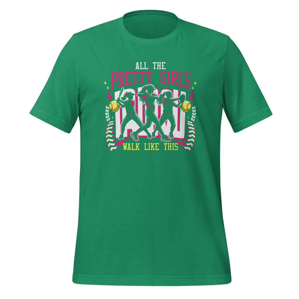 All The Pretty Girls Walk Like This Softball Player Sports product image 6