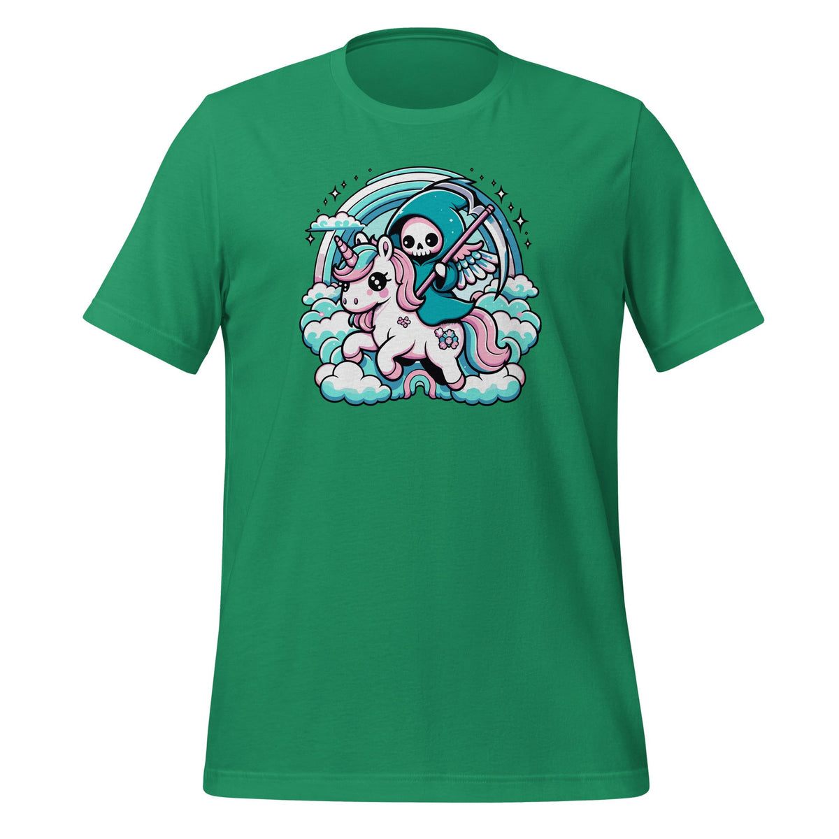 Kawaii Pastel Goth Day Cute Creepy Unicorn Grim Reaper product image 6