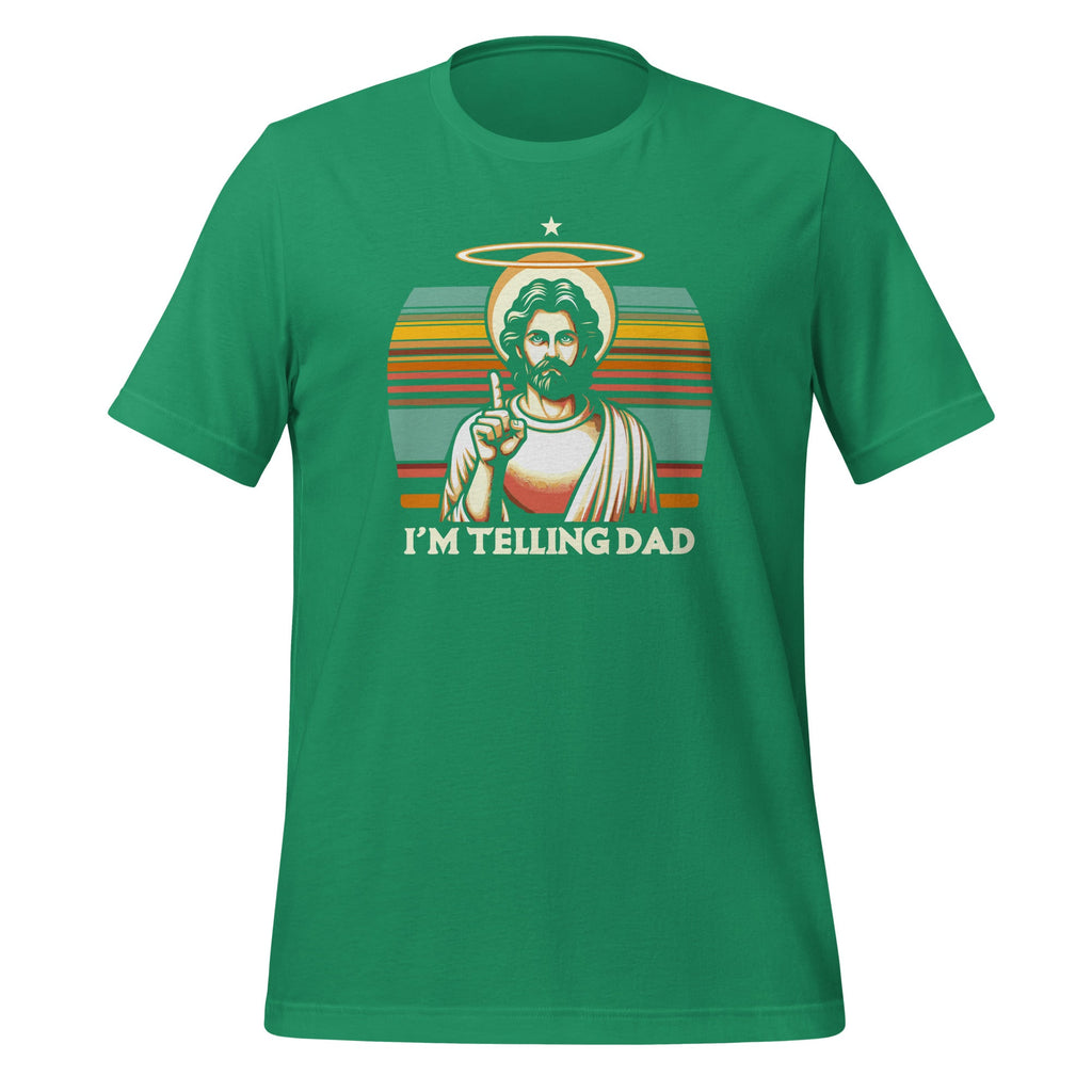 Vintage Jesus I'm Telling Dad Funny Religious Christian product image 6