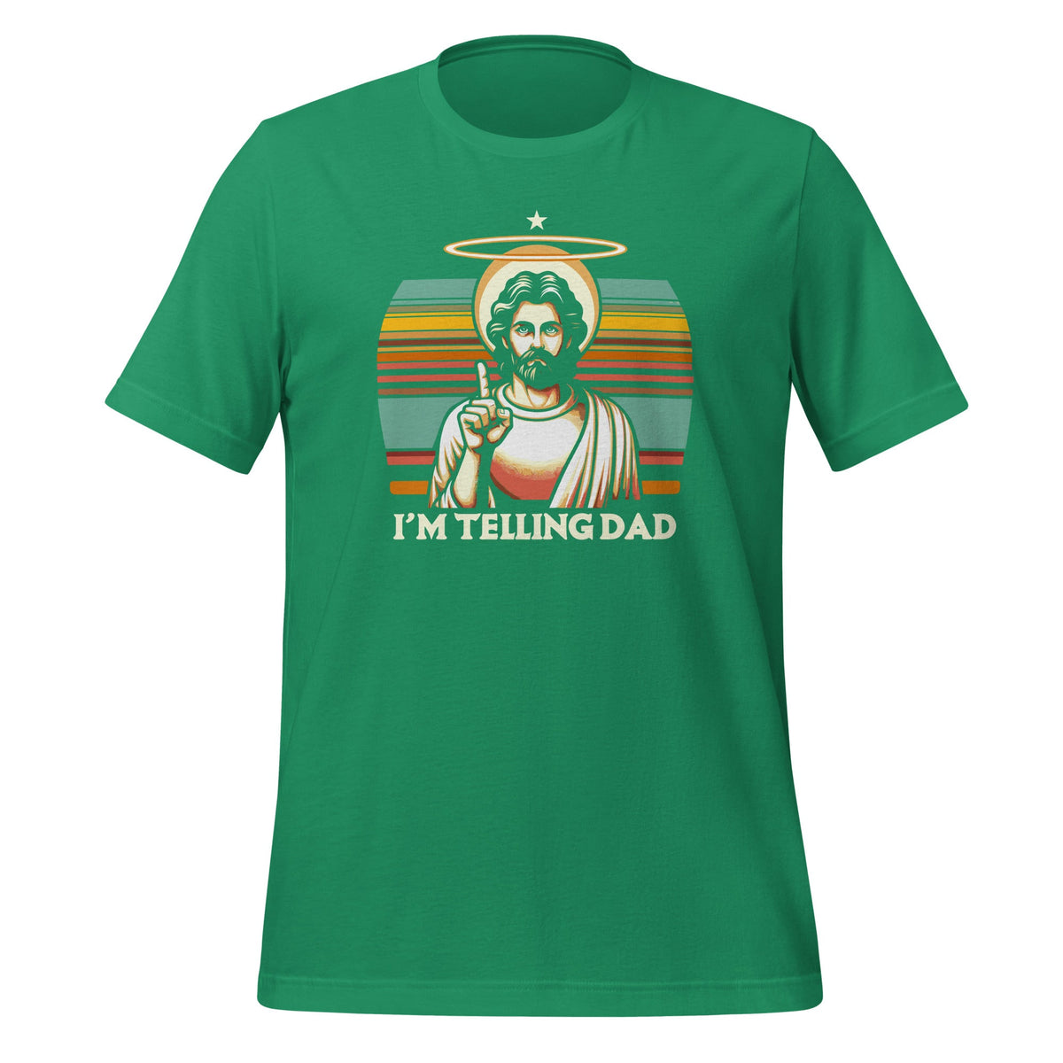 Vintage Jesus I'm Telling Dad Funny Religious Christian product image 6